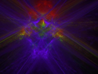 Hayali fraktal arkaplan resmi