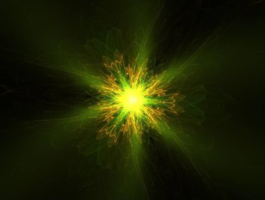 Hayali fraktal arkaplan resmi