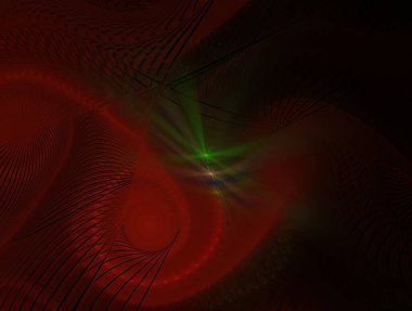 Hayali fraktal arkaplan resmi