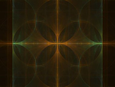 Hayali fraktal arkaplan resmi
