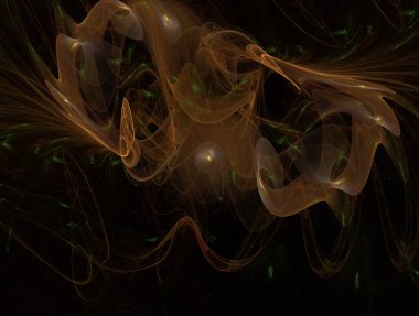 Hayali fraktal arkaplan resmi