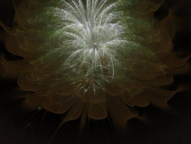 Hayali fraktal arkaplan resmi