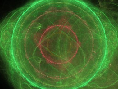 Hayali fraktal arkaplan resmi