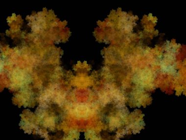 Hayali fraktal arkaplan resmi