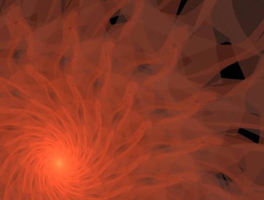 Hayali fraktal arkaplan resmi