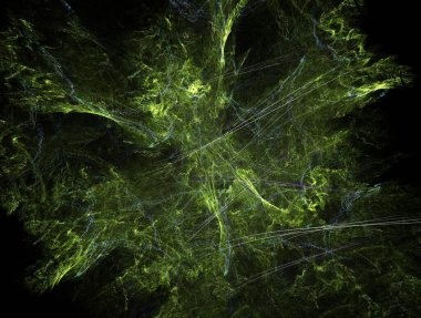 Hayali fraktal arkaplan resmi