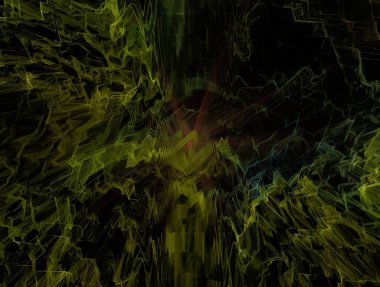 Hayali fraktal arkaplan resmi