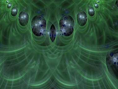 Hayali fraktal arkaplan resmi