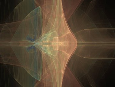 Hayali fraktal arkaplan resmi