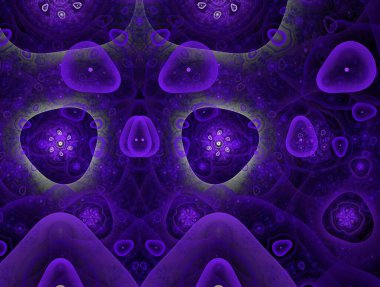 Hayali fraktal arkaplan resmi