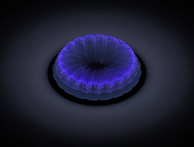 Hayali fraktal arkaplan resmi