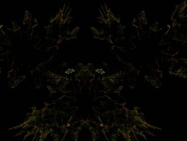 Hayali fraktal arkaplan resmi