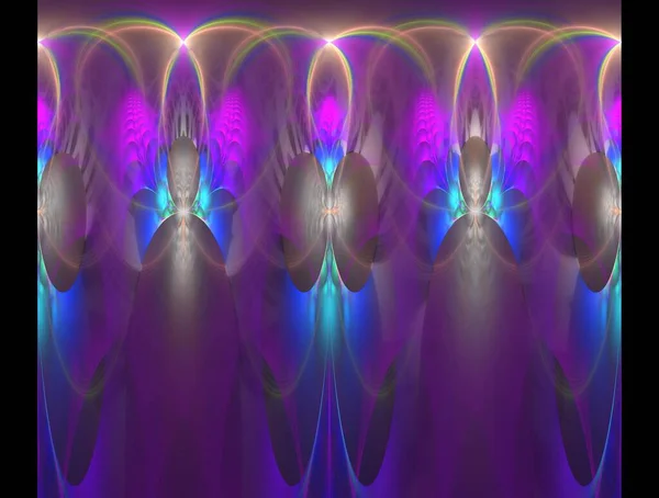 Imaginatory fractal abstracte achtergrond Afbeelding — Stockfoto