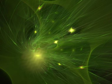 Hayali fraktal arkaplan resmi