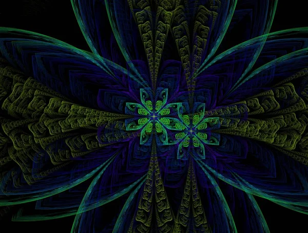 Imaginatory fractal abstracte achtergrond Afbeelding — Stockfoto