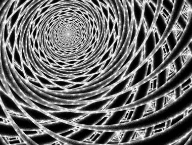 Hayali fraktal arkaplan resmi