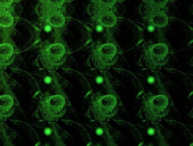 Hayali fraktal arkaplan resmi