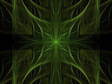 Hayali fraktal arkaplan resmi