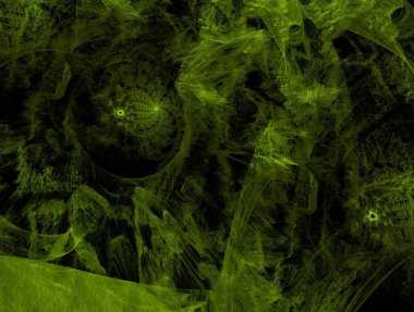 Hayali fraktal arkaplan resmi