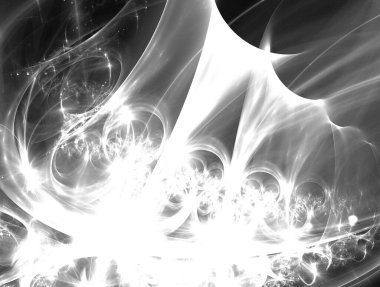 Hayali fraktal arkaplan resmi