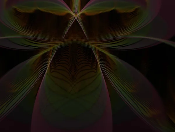 Imaginatory fractal abstracte achtergrond Afbeelding — Stockfoto