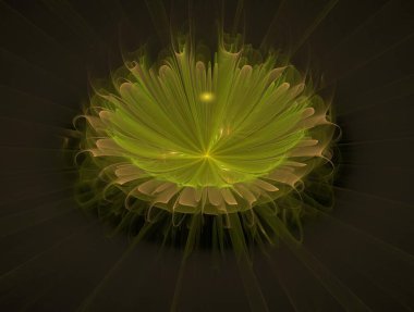 Hayali fraktal arkaplan resmi