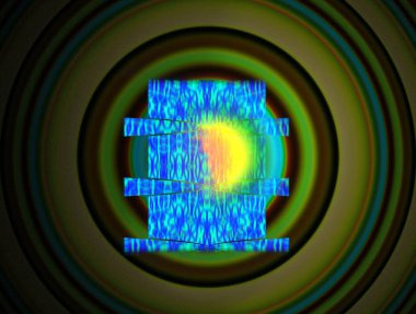 Hayali fraktal arkaplan resmi