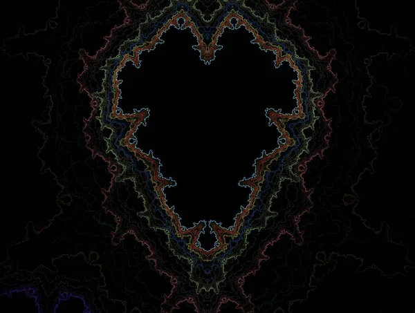 Fundo abstrato fractal imaginário Imagem — Fotografia de Stock