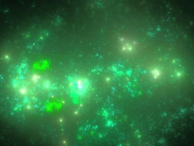 Hayali fraktal arkaplan resmi