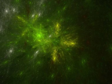 Hayali fraktal arkaplan resmi