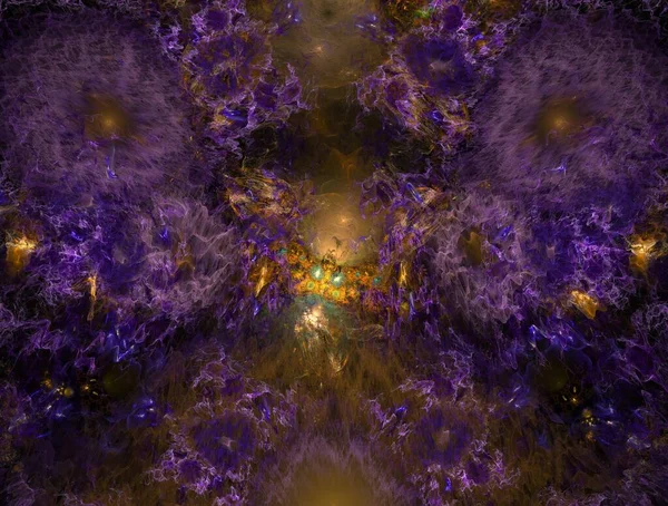 Imaginatory fractal abstracte achtergrond Afbeelding — Stockfoto