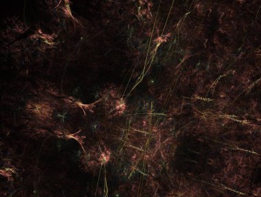 Hayali fraktal arkaplan resmi