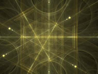 Hayali fraktal arkaplan resmi