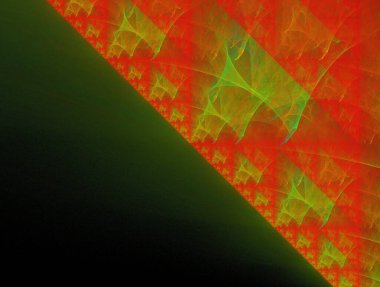 Hayali fraktal arkaplan resmi