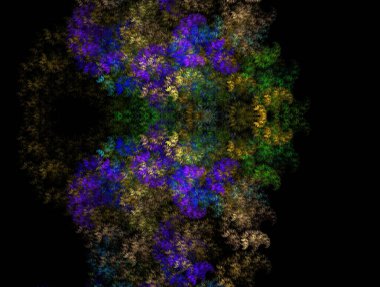 Hayali fraktal arkaplan resmi