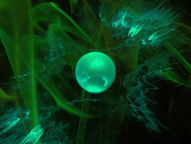 Hayali fraktal arkaplan resmi