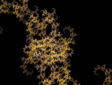 Hayali fraktal arkaplan resmi