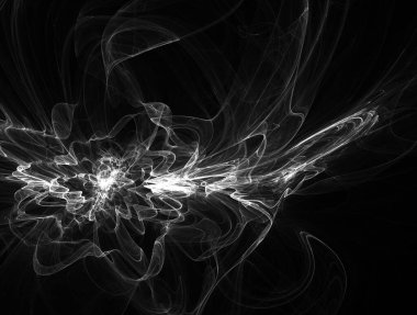 Hayali fraktal arkaplan resmi