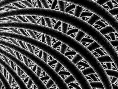 Hayali fraktal arkaplan resmi