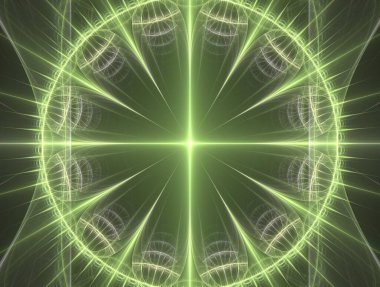 Hayali fraktal arkaplan resmi