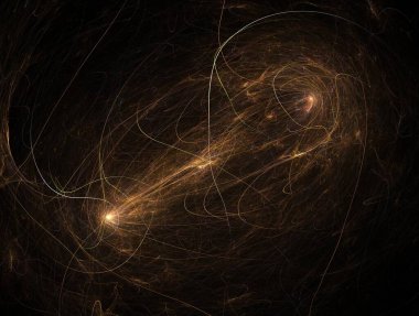 Hayali fraktal arkaplan resmi