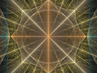 Hayali fraktal arkaplan resmi