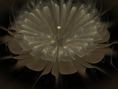 Hayali fraktal arkaplan resmi