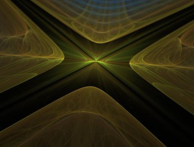 Hayali fraktal arkaplan resmi