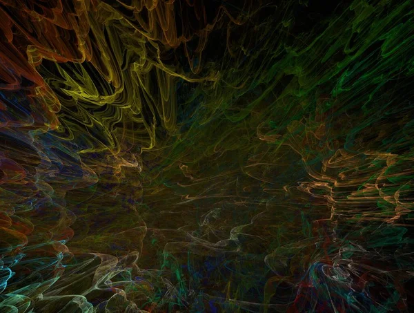 Fantastisk fraktal abstrakt bakgrund Bild — Stockfoto