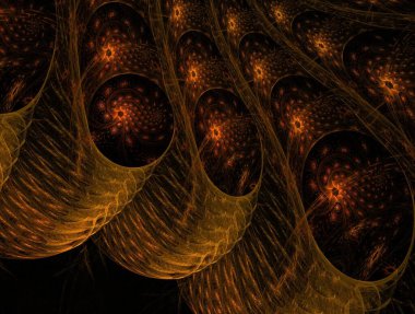 Hayali fraktal arkaplan resmi