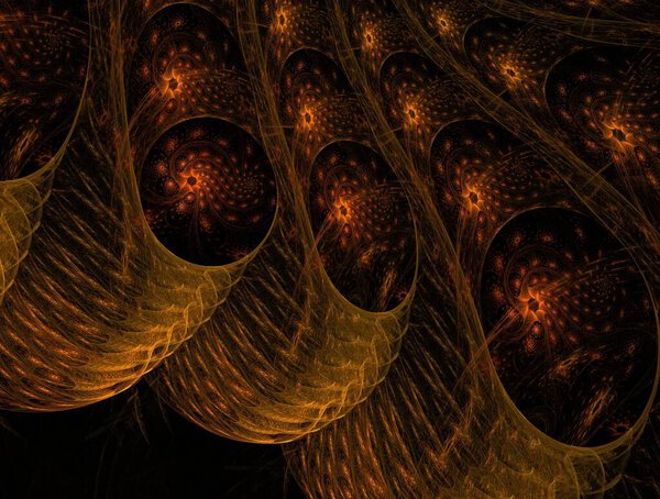 Imaginatory fractal abstract background Image