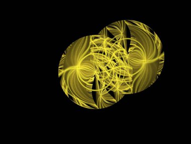 Hayali fraktal arkaplan resmi