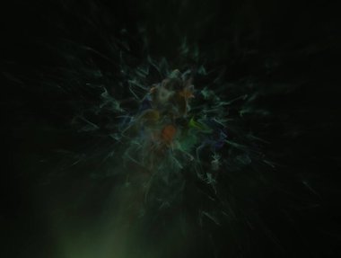 Hayali fraktal arkaplan resmi