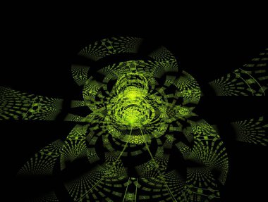 Hayali fraktal arkaplan resmi